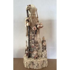 Important Bone Statue