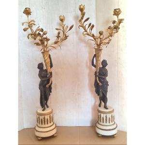 Louis XVI Period Candelabra 