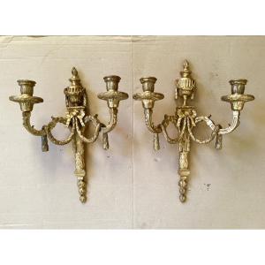 Pair Of Louis XVI Wall Sconces 