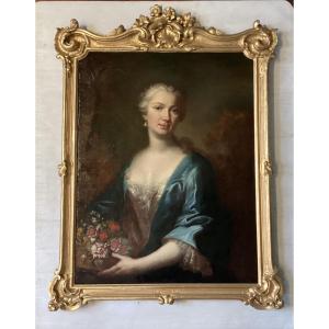 Portrait Of A Lady Of Quality Louis XV 