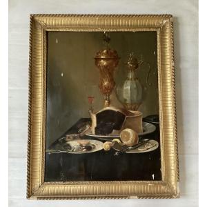 Still Life On Panel, 17th Century