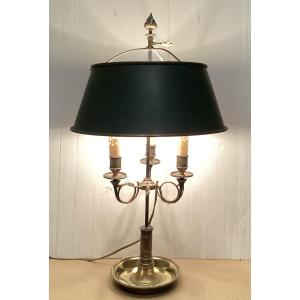 Hot Water Bottle Lamp With Hunting Horns 