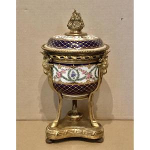 Sèvres Bronze-mounted Perfume Burner 