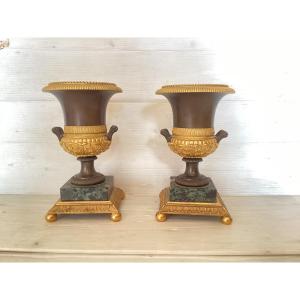 Pair Of Vases From The Restoration Period