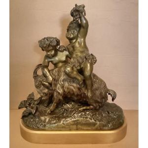 Clodion Bronze Group