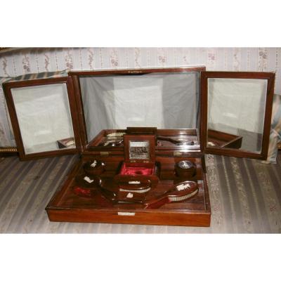 Dresser Box In Rosewood And Ivory