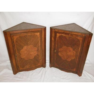 Pair Of Coronation Period L.xvi