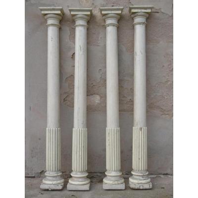Four Large Half-columns