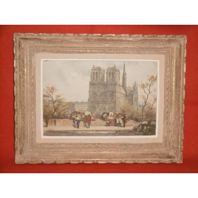 Oil On Canvas "our Lady"