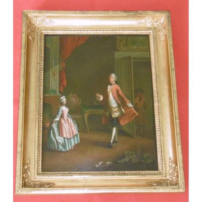 18th Painting On Wood