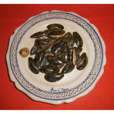 Plate Signed L.brard Tours