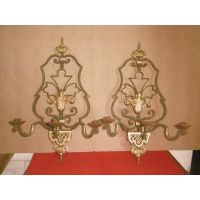 Pair Of Wall Lights 30-40