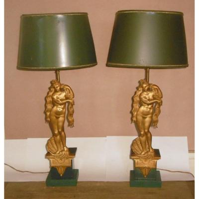 Pair Of Lamps