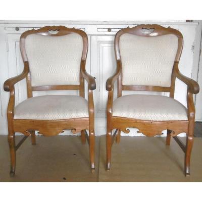 Pair Of 19th Century Armchairs