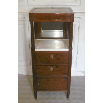 Louis XVI Period Barber’s Cabinet Stamped 