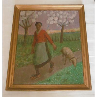 Painting Signed Cantineau
