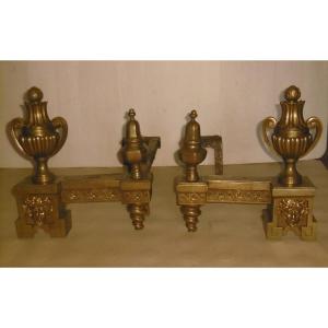 Pair Of Andirons 18th