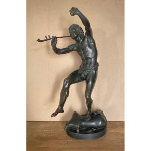 E.lequesne Bronze With Green Patina