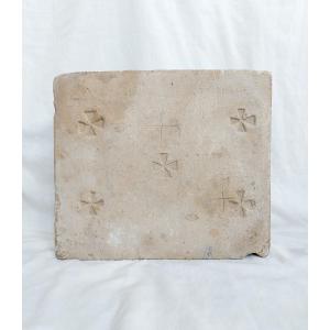 Antique 18th-century Altar Stone - Religious Art / Carved Stone