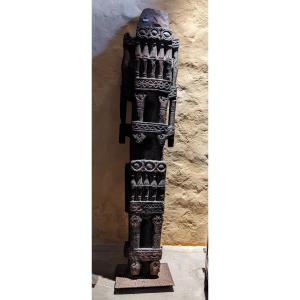 Monoxyl Pillar Of Nuristan