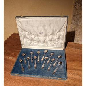 Set Of 12 Mocha Spoons