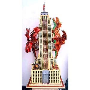 Electrified Empire State Building, By Paolo Orlando