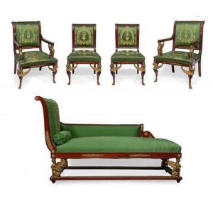 Empire Style Salon, 19th Century