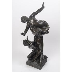 The Rape Of The Sabine Women — Bronze After Giambologna (c. 1529–1608)