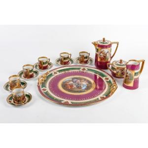 Viennese Porcelain Coffee Service 