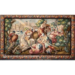 Aubusson Tapestry: The Conversion Of Saint Paul, Late 17th - Early 18th Century