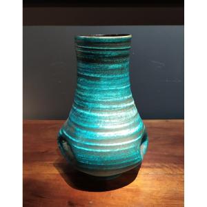 Large Vase, Signed Accolay