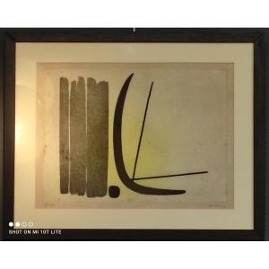 Engraving By Hans Hartung 