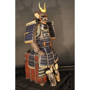Yoroi Ni-mai-dó Samurai Armor: Myochin