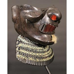 Samurai Menpo Mask - Iwai