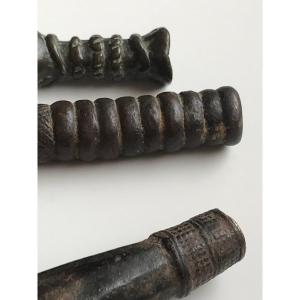 Collection Of Bronze Beads - West Africa