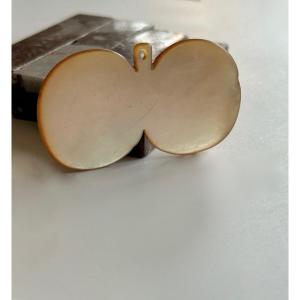 Mother Of Pearl Jewelry Pendant, Kalinga, Luzon Island, Philippines