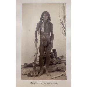 Elias A. Bonine, Photograph Of A Navajo Indian, Albumen Print, 1870
