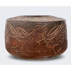 Terracotta Pot From Nepal, 19th Century 