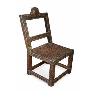 Asipim Chair, Ashanti Ethnic Group, Ghana, Africa 