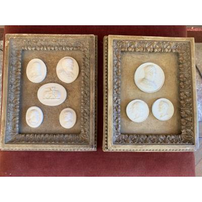 Pair Of Medallion Frames