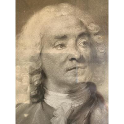 Portrait Of Gabriel Huquier (1747)