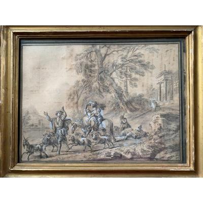 French School Of The End Of The 18th Century