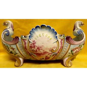 Planter Centerpiece Lunéville Keller And Guérin St Clément St Gallé Art Nouveau 1900