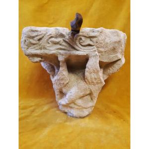 Modillion Under Capital Top Of Column Gothic Animals Mythological Fantastic XI-xiv