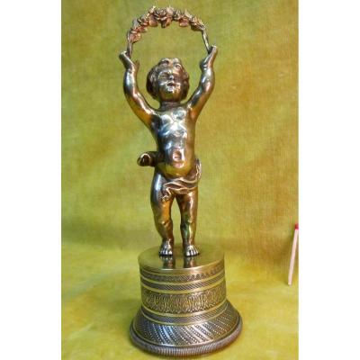 Cherubin Cherub Putti Clodion Gilt Bronze 18th 19th St