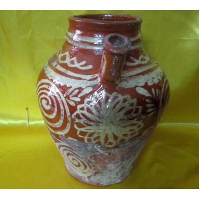 Cruche Buire Jarre Vals de Saône Art Populaire 18-19éme