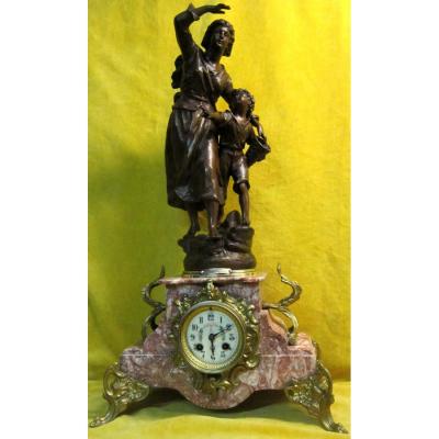 Sculpture Sculpture Woman Of Sinner E. Rancoulet