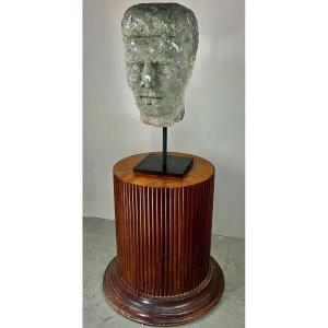 Stone Colossus Head #2.