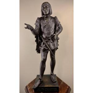 Bronze By Alphonse Moncel (1866-1930).