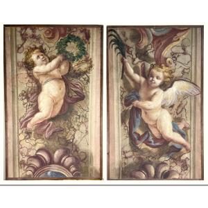 18th Century Ornamental Paintings.